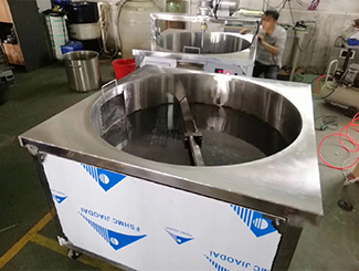 不銹鋼電磁加熱炒貨機